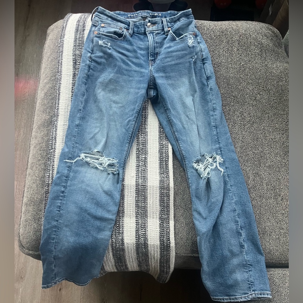 Super stretch American eagle jeans only worn once